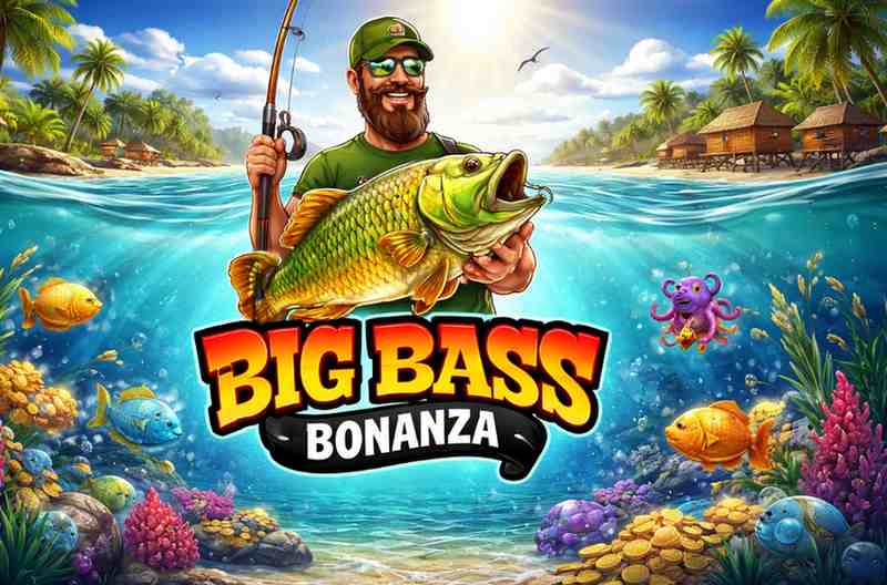 Big Bass Bonanza slot no 2T2 cassino com tema de pesca